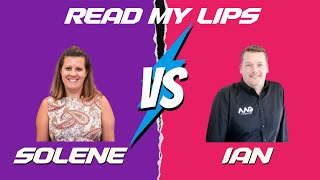 "IS HE TALKING!? 🤨" | Solene vs Ian | Read My Lips Challenge | AAG IT