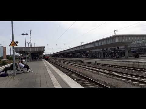 RE 42 Einfahrt Münster hbf