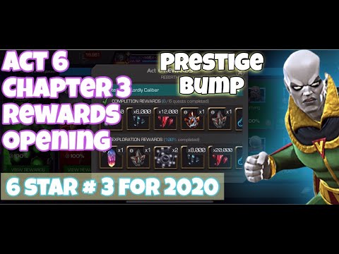 Act 6 Chapter 3 Completion Rewards