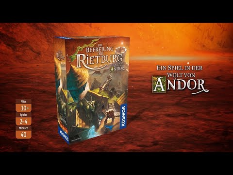 KOSMOS - Die Befreiung der Rietburg  - Ein Spiel in der Welt von Andor