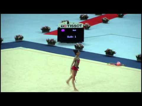 Djamila RAKHMATOVA UZB Qual Hoop 2014 Asian Games Incheon