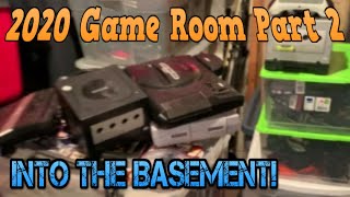 2020 Game Room Tour-Part 2| How many consoles do I have in the basement?