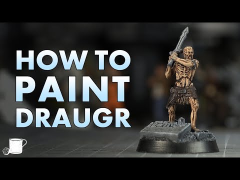 How to Paint Draugr From Elder Scrolls Call to Arms