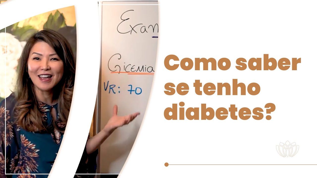 Como saber se tenho diabetes?