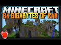 Minecraft with 64 GIGABYTES of RAM! 