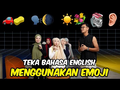 TEKA BAHASA ENGLISH MENGGUNAKAN EMOJI !!! ISYA BUAT COMEBACK ???