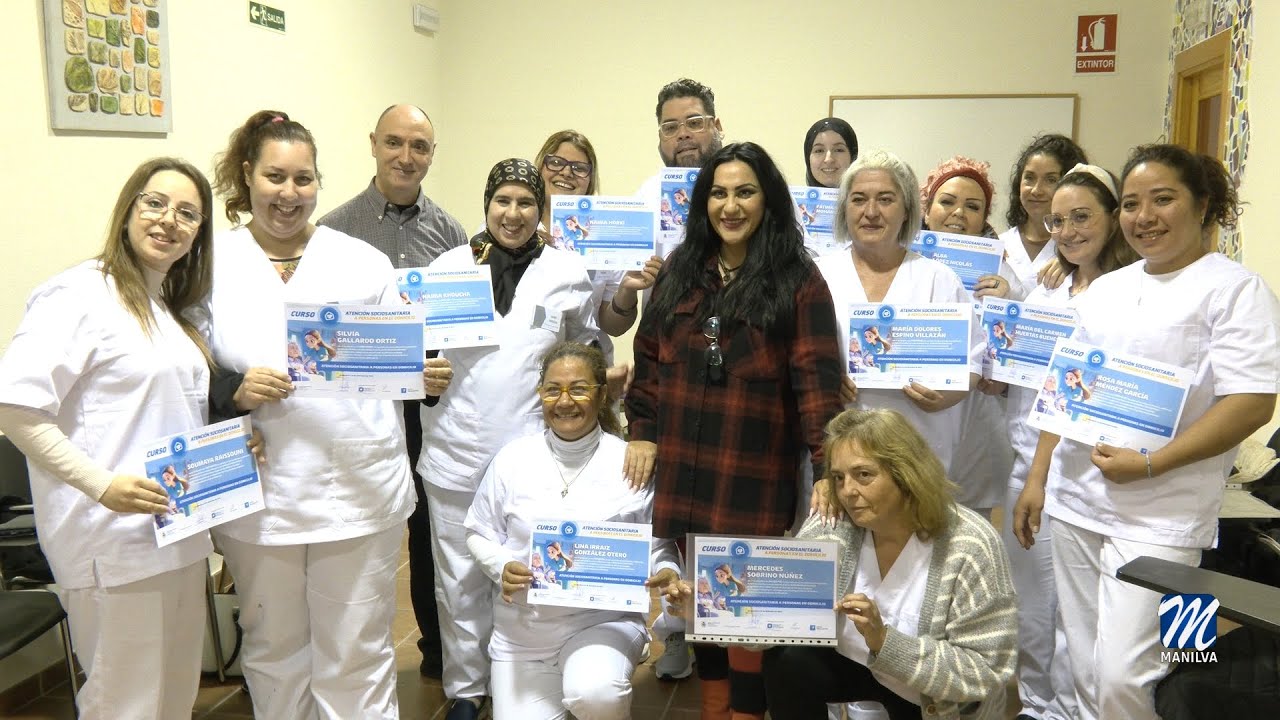 13 alumnos completan el Curso de Atención Sociosanitaria