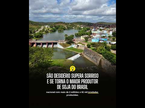 SÃO DESIDÉRIO SUPERA SORRISO E SE TORNA O MAIOR PRODUTOR DE SOJA DO BRASIL