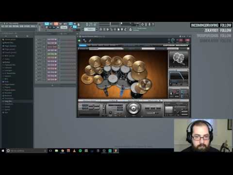 FL Studio - Routing Superior Drummer 2 to FL Mixer