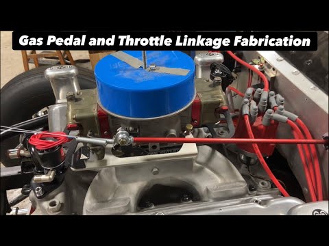 AFCO Gas Pedal and Throttle Linkage Fabrication for the Race Car