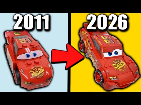 EVERY LEGO Cars Lightning McQueen, EXPLAINED!