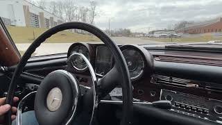 1967 Mercedes-Benz 250 SE Coupe Ride Along