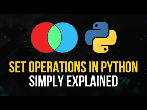 Set Operations In Python Simply Explained