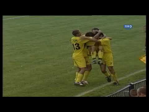 Unia Żary Kunice w III lidze - pierwsza bramka u siebie - 2007r.