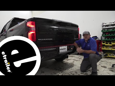Setting up the Rampage SuperBrite LED Tailgate Light Bar on a 2019 Chevrolet Silverado 1500