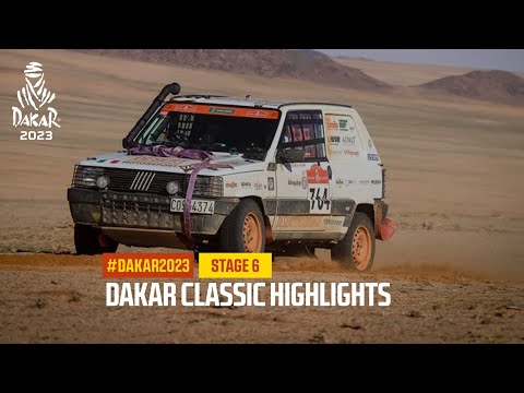 ダカール・ラリー2023 クラシッククラスのステージ6ハイライト動画