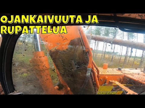 OJANKAIVUUTA JA RUPATTELUA