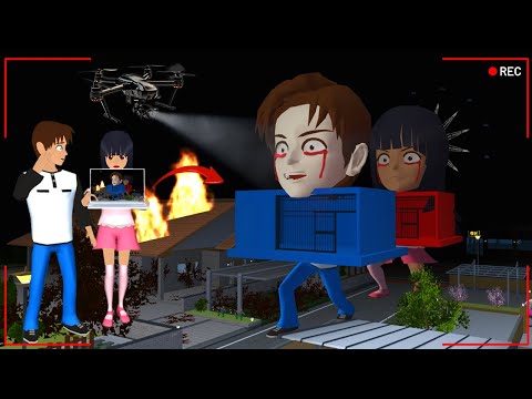 Yuta Mio Panicked After CCTV Recorded an Anomali Prison Rainbow  Ghost Mio‼️ SAKURA SCHOOL SIMULATOR