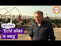 Eigenaar verslagen na brand in zijn fruitkraam