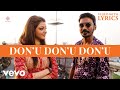 Maari Don U Don U Don U Video With Lyrics Dhanush Kajal Anirudh