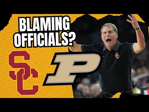 Eric Musselman: "We Won't Get Calls Against Purdue. Found That Out Last Year And Again Tonight..."