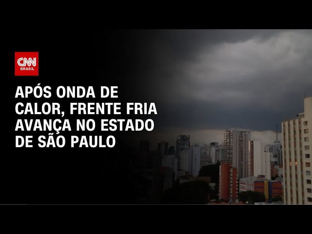 Previsão do tempo: São Paulo pode ter ventos de até 100km/h e chuvas intensas | CNN 360°
