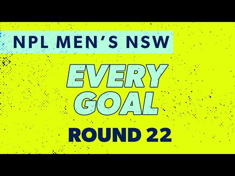 Every Goal - Round 22 - 2025 NPL Men's NSW