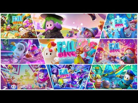 ALL FALL GUYS MAIN MENU MUSIC (Seasons 1-9)