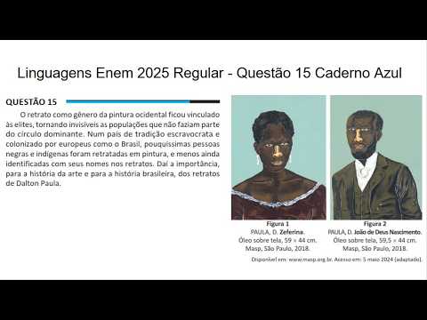 Resolução - Questão 15 Linguagens Enem 2025 Regular Caderno Azul