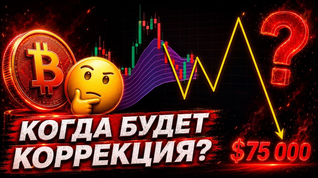 ❗️БИТКОИН – ЛОВУШКА ЗАКРЫТА! СКОРО КОРРЕКЦИЯ!