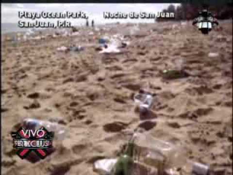 SuperXclusivo 6/25/09 - Montañas de basura tras la noche de SJ