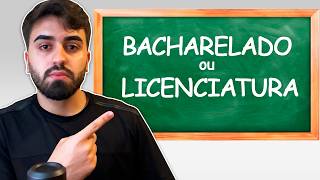 SAIBA QUAL ESCOLHER: LICENCIATURA x BACHARELADO (Ed. Física)