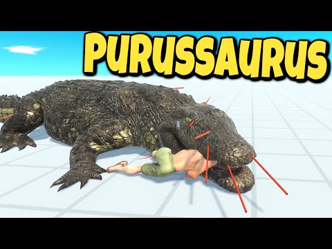 New Reptile Unit! Purussaurus vs Every Unit + Bonus - Animal Revolt Battle Simulator