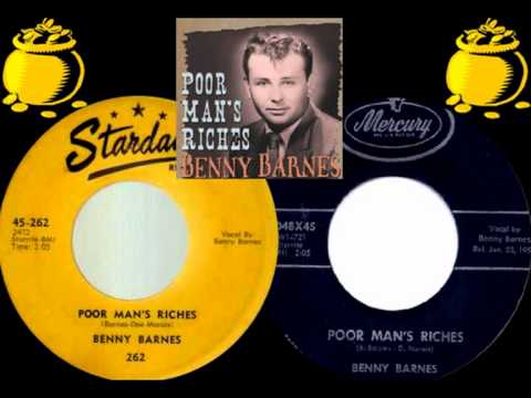 BENNY BARNES - Poor Man's Riches (1956)