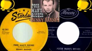 BENNY BARNES - Poor Man's Riches (1956)