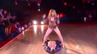 DWTS 19 Week 9   Lea Thompson & Artem Chigvintsev SAMBA Dancing With The Stars