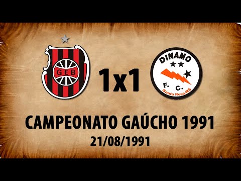 G.E.Brasil 1x1 Dínamo - Campeonato Gaúcho 1991