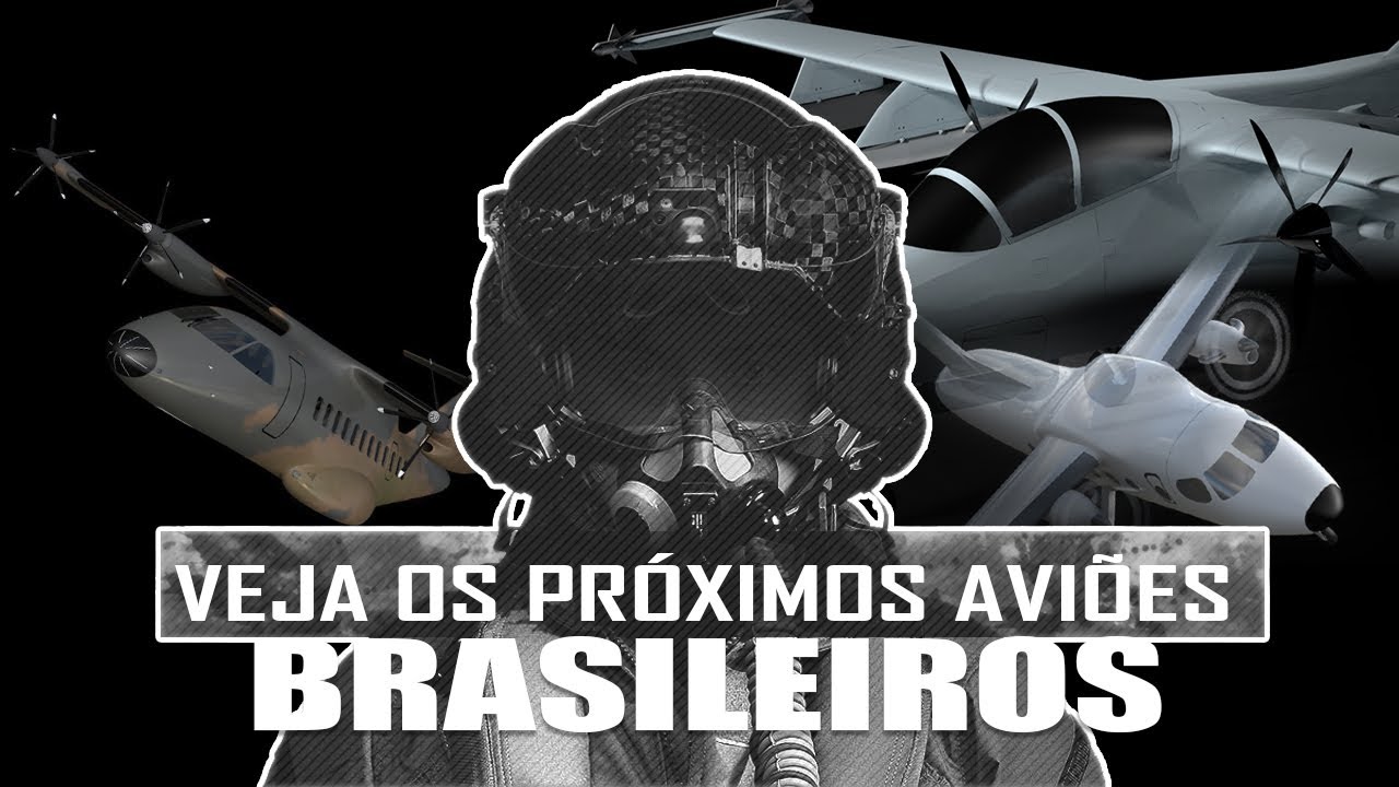 Os aviões que o Brasil está desenvolvendo.