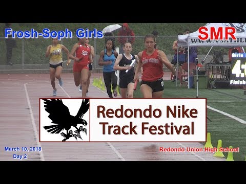 2018 TF - Redondo Invite - SMR (FrSoph Girls, 2 Heats)