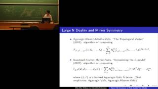 Melissa Liu - Open Gromov-Witten invariants of toric Calabi-Yau 3-fold