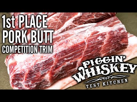 Competition Trimmed Pork Butt: 1st PLACE! - Ep. 6