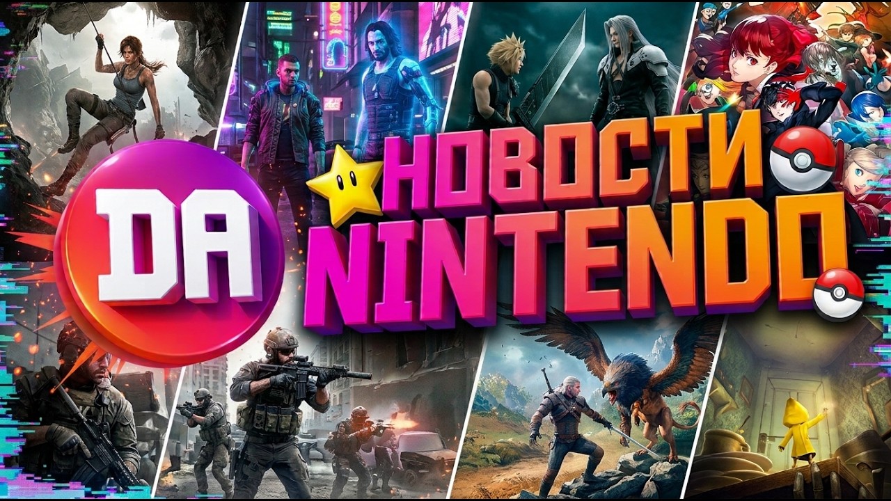 Новый Киберпанк, внезапная Лара Крофт и коты-убийцы! #switch #switch2  #нинтендо #сви?