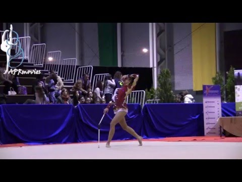 Maria Canilhas - SFUAP (POR) - Maças (Clubs) - Senior - TInGyR 2016