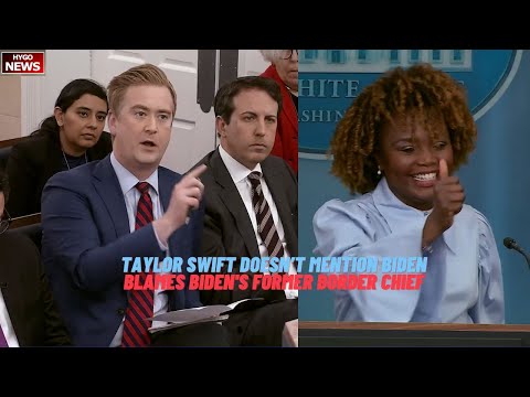 Taylor Swift Urges to Vote But Doesn’t Mention Biden; KJP blames Biden's former Border Patrol chief