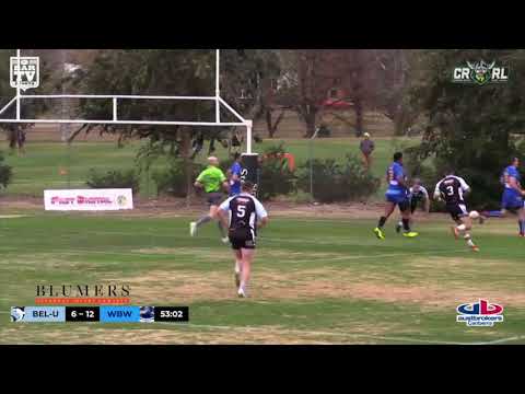 2018 CRRL - First Grade Round 8 Highlights - Belconnen United v West Belconnen