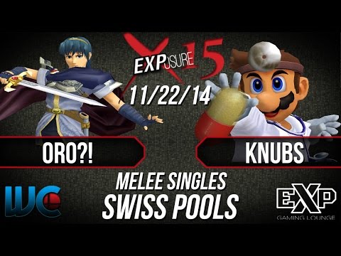 EXPosure 15 - (Oro?! (Marth) vs Knubs (Falco/Dr Mario)
