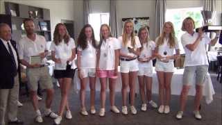 preview picture of video 'Championnes de France Jeunes Filles -17 ans 2013   -   Golf de BONDUES'