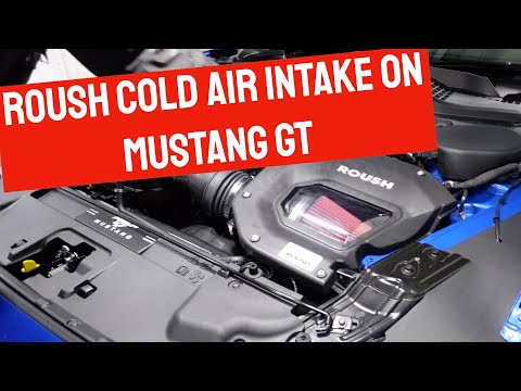 Roush Cold Air Intake on a Mustang GT | Detailed Install