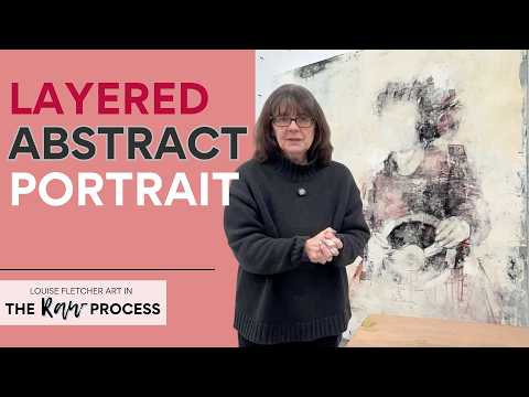 Die Macht der Ebenen in abstrakten Porträts