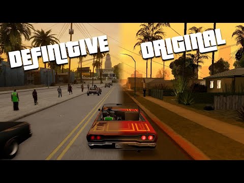 Grand Theft Auto: The Trilogy - Definitive Edition vs Original Graphics Comparison